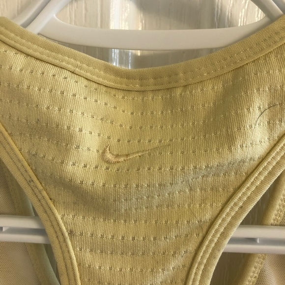 Yellow Nike workout top - Picture 3 of 3